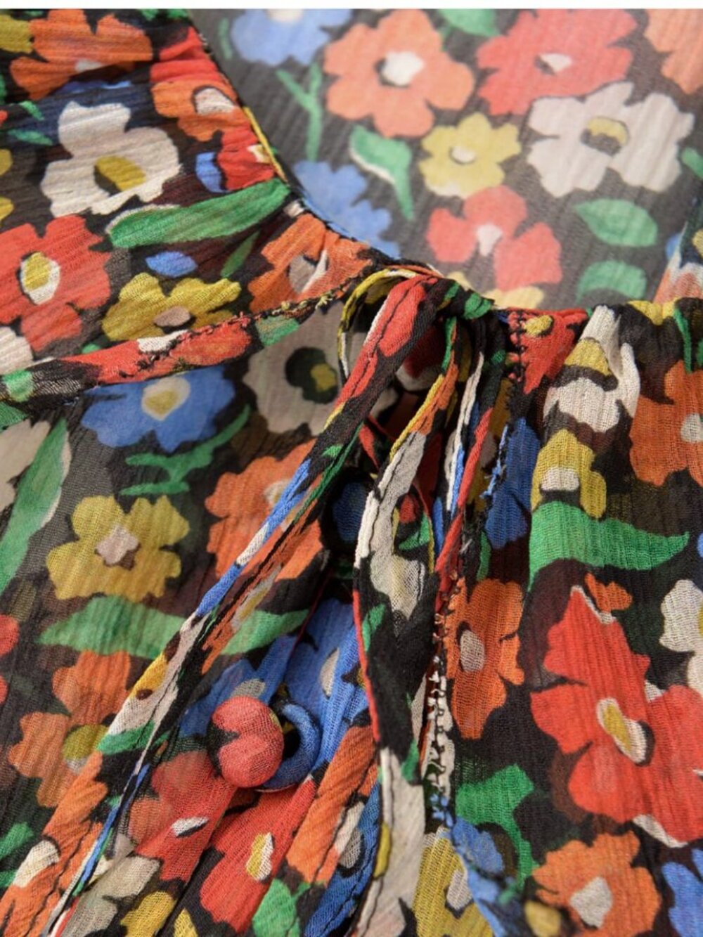 Doen NWOT Floriette Top - Begonia Blossom S - Picture 6 of 8